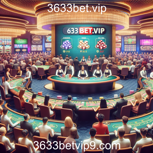 A Experiência do Cassino Ao Vivo no 3633bet.vip